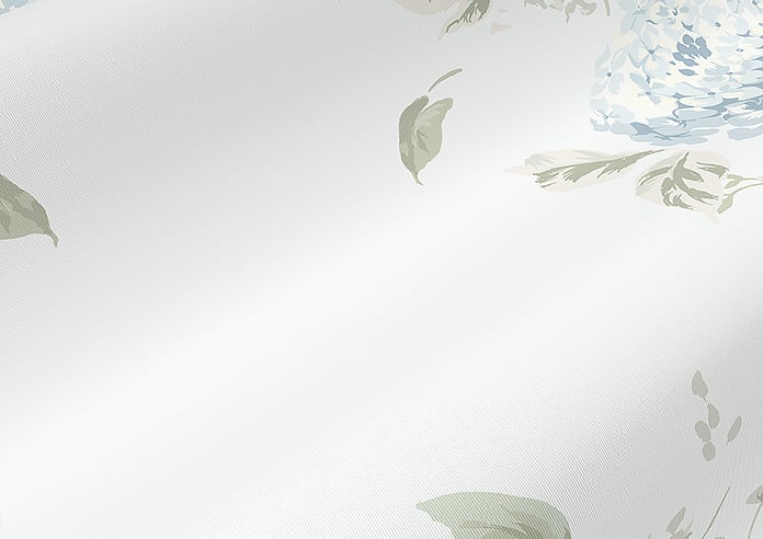 Shabby Chic by Rachel Ashwell Belle Hydrangea (Blackout), Duck Egg - Twist&Fit Roller Blind - Image 4
